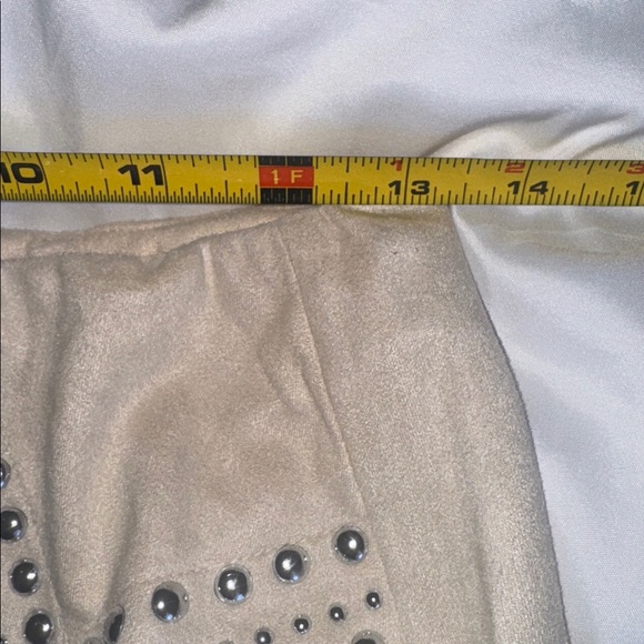 Cute Fun & Flirty Faux Micro-Suede Short Skirt - Picture 5 of 5